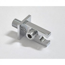 10'' High Quality Brass Thermostatic Mixing Valve Wall Mounted Three Functoins Shower Set Tap