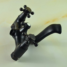 Shower Tap Antique Handshower Included / Rain Shower Brass Oil-rubbed Bronze