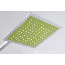 Green Shower Tap Contemporary / Thermostatic / Rain Shower / Handshower Included Brass Chrome