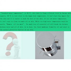 Shower Tap Contemporary LED / Thermostatic / Handshower Included / Rain Shower Brass Chrome