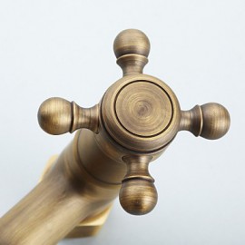 Tub Tap Antique Brass Finish with Hand Shower