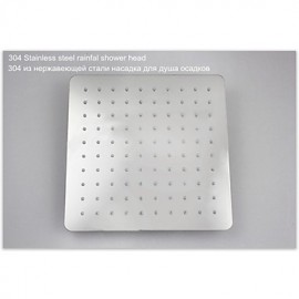 New Design Contemporary Chrome Finished 8 Inch In Wall Shower Set with Shower Head and Hand Shower