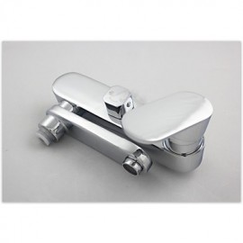 New Design Contemporary Chrome Finished 8 Inch In Wall Shower Set with Shower Head and Hand Shower