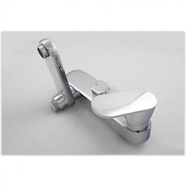 New Design Contemporary Chrome Finished 8 Inch In Wall Shower Set with Shower Head and Hand Shower