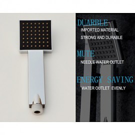 Thermostatic Bathroom Shower Tap, Stainless Steel 304 Wall Mounted Chrome Waterfall And Rainfall Shower Head