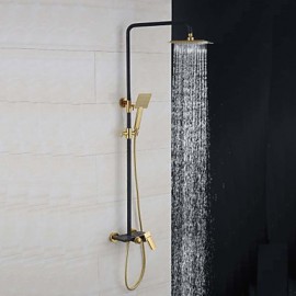 Shower Tap Contemporary Rain Shower/Handshower Included Brass Chrome