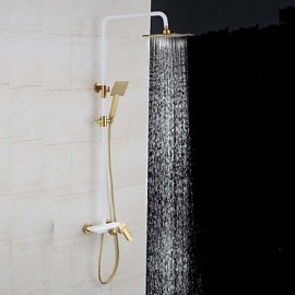 Shower Tap Contemporary Rain Shower/Handshower Included Brass Chrome