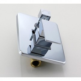 Shower Tap Contemporary Brass Chrome