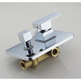Shower Tap Contemporary Brass Chrome