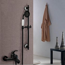 Shower Tap Oil-rubbed Bronze Wall Mount Handheld