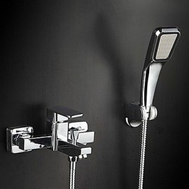 Shower Tap Contemporary / Thermostatic / Handshower Included Brass Chrome