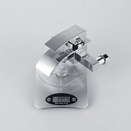 Modern Waterfall Widerspread Tap With Hand Shower In-Wall Bath Taps