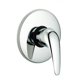 Shower Tap Single Handle Chrome Wall-mount
