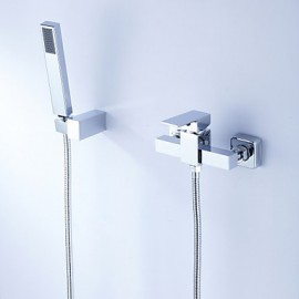 Shower Tap Contemporary Handshower Included Brass Chrome