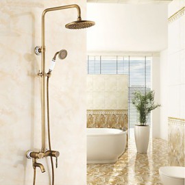 Shower Tap Traditional Rain Shower / Handshower Included Brass Antique Brass