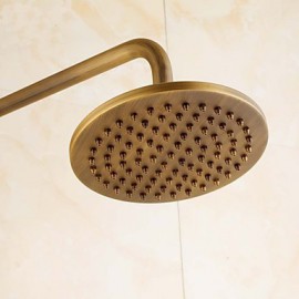 Shower Tap Traditional Rain Shower / Handshower Included Brass Antique Brass