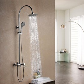 Shower Tap Contemporary Rain Shower Brass Chrome
