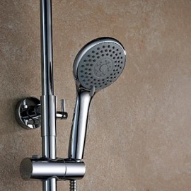 Shower Tap Contemporary Rain Shower Brass Chrome