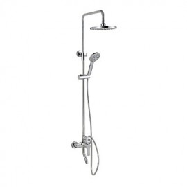 Shower Tap Contemporary Rain Shower / Handshower Included Brass Chrome
