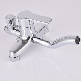 Shower Tap Contemporary Rain Shower / Handshower Included Brass Chrome