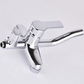 Shower Tap Contemporary Rain Shower / Handshower Included Brass Chrome