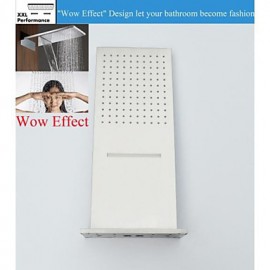 Shower Tap Contemporary Waterfall / Rain Shower / Sidespray / Handshower Included Brass Chrome