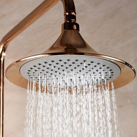 Shower Tap Antique Rain Shower / Handshower Included Brass Rose Gold