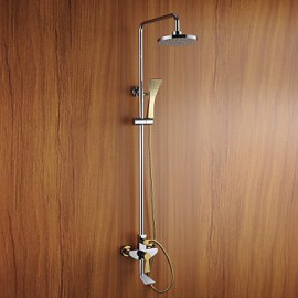Shower Tap Contemporary Sidespray Brass Chrome